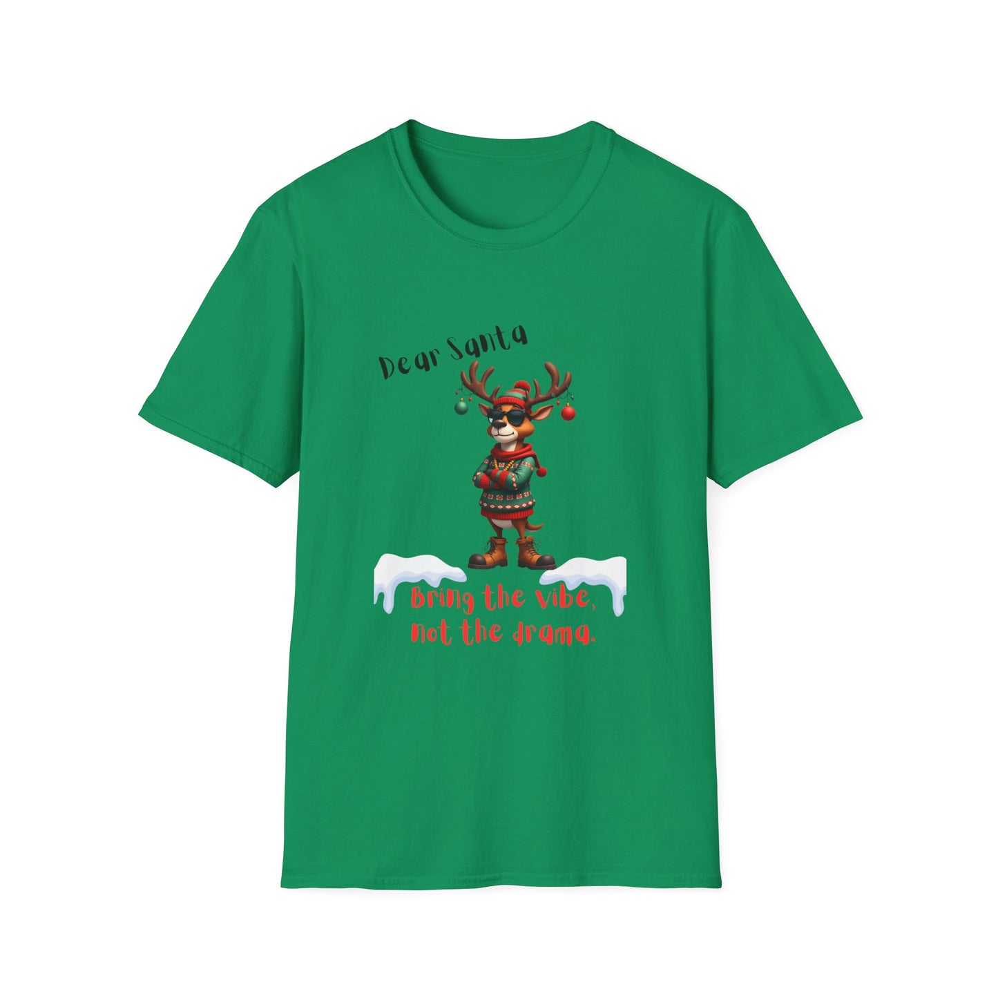 Cool Reindeer Christmas VibesDear Santa