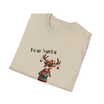 Cool Reindeer Christmas DripDear Santa