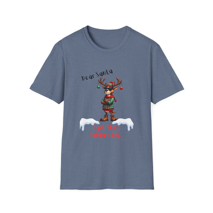 Cool Reindeer Christmas DripDear Santa