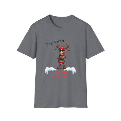 Cool Reindeer Christmas DripDear Santa
