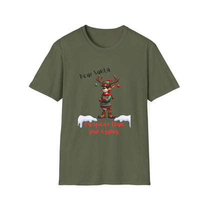 Cool Deer ChristmasDear Santa
